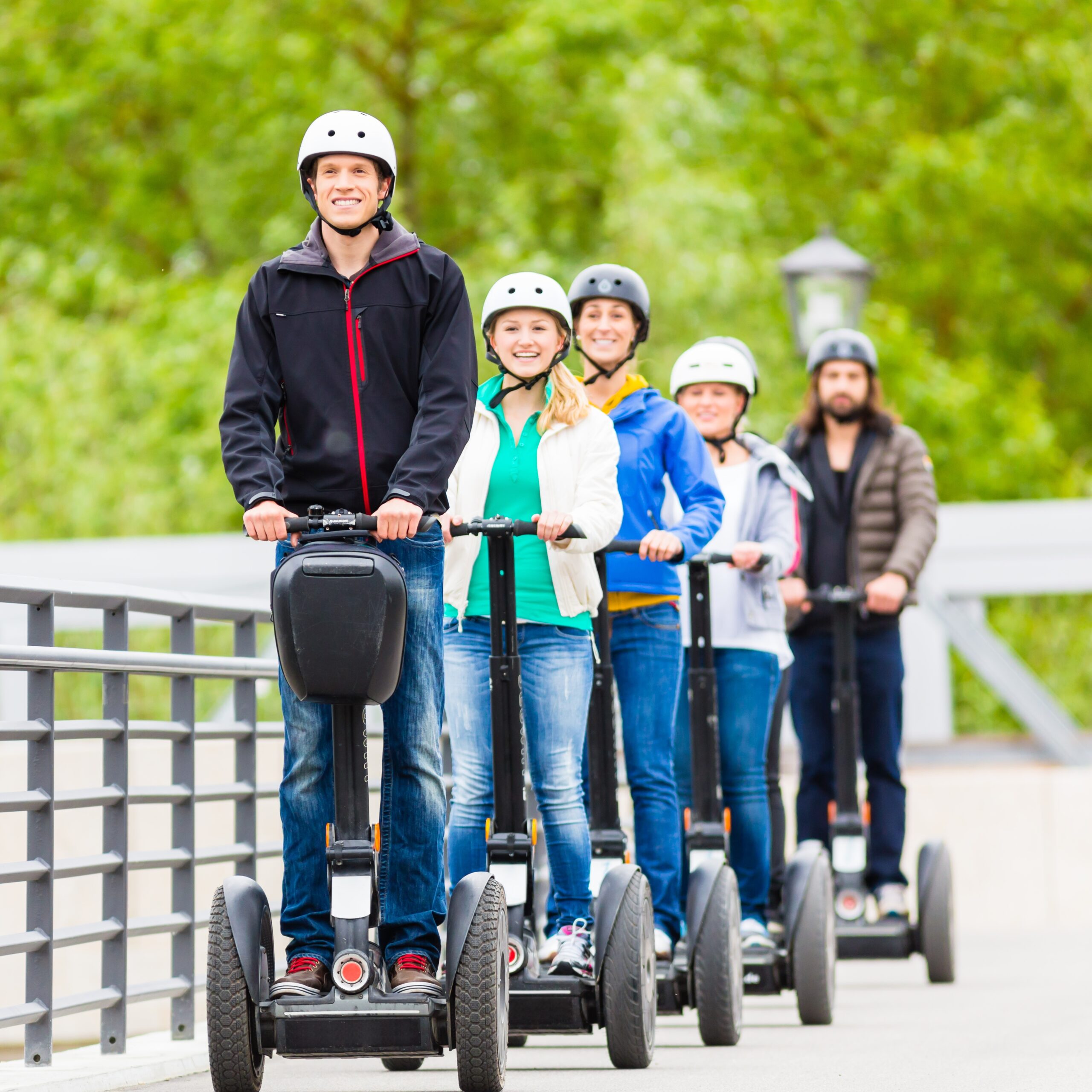 Self-balancing personal transporter used for short-distance travel