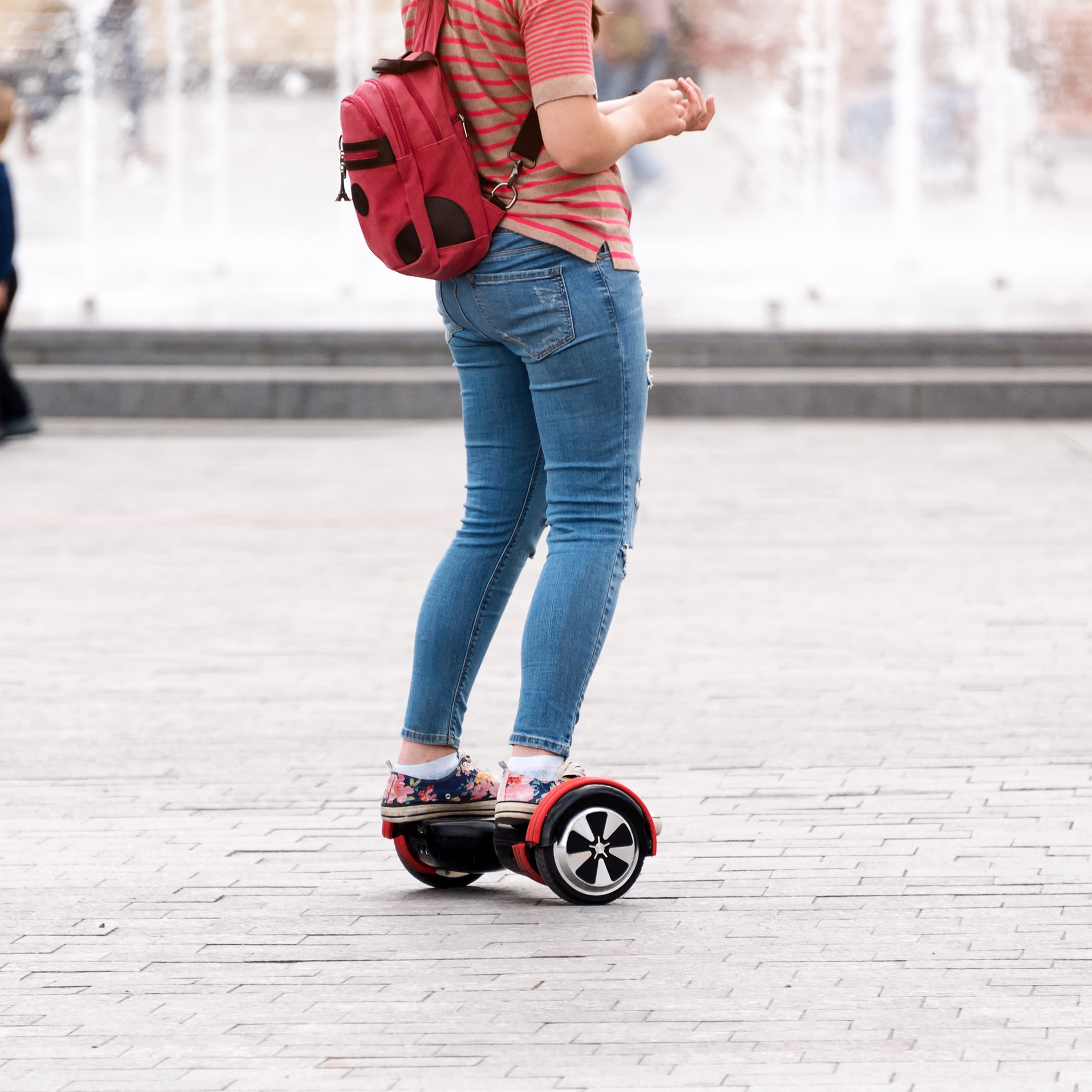 Hoverboard used for personal recreation and short trips