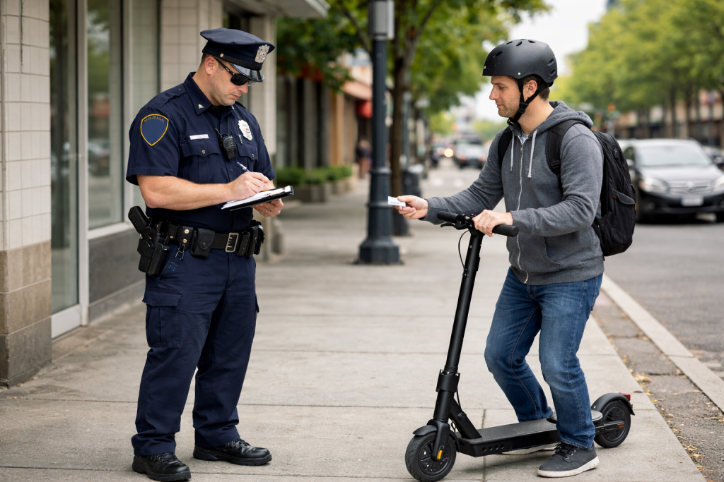 Mobility enforcement consulting supporting police and by-law officers